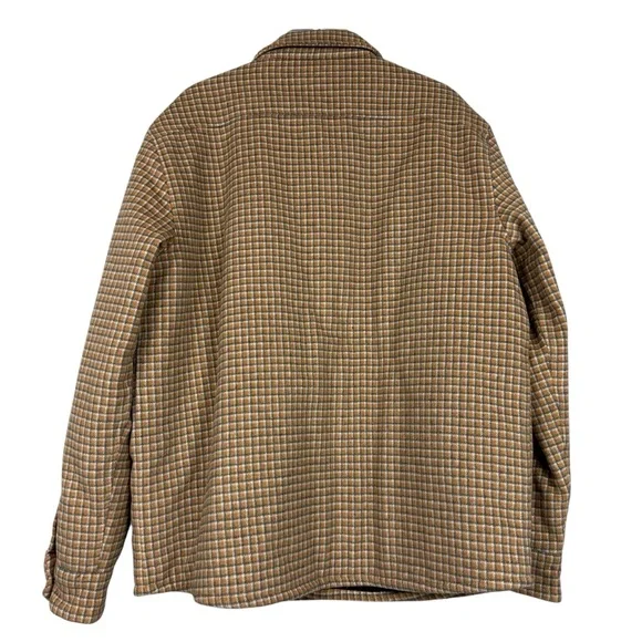 Banks Journal Wool Plaid Check Button Fall Jacket - Picture 4 of 9